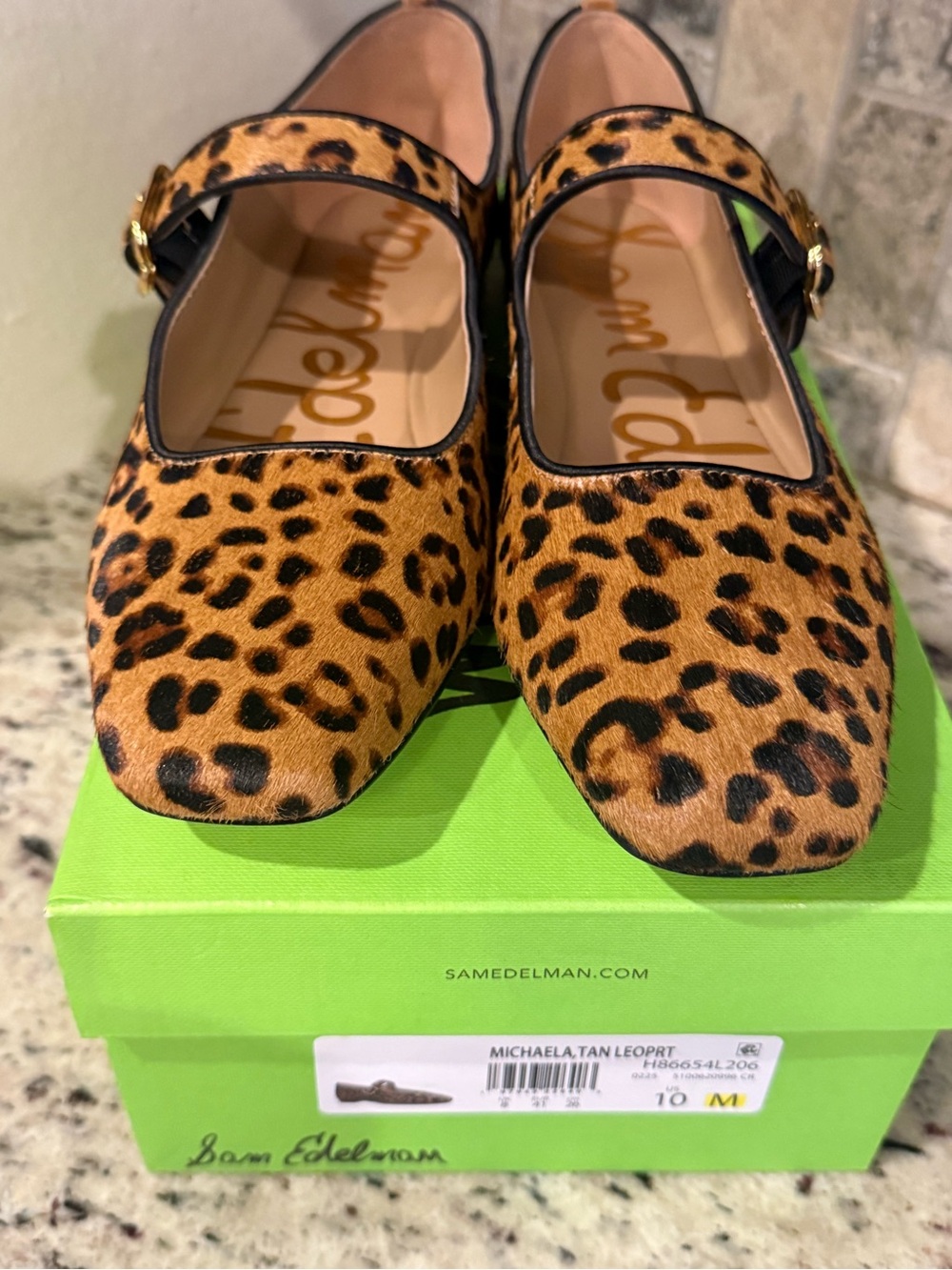 NIB Sam Edelman Michaela Mary Jane Flat - Picture 2 of 7